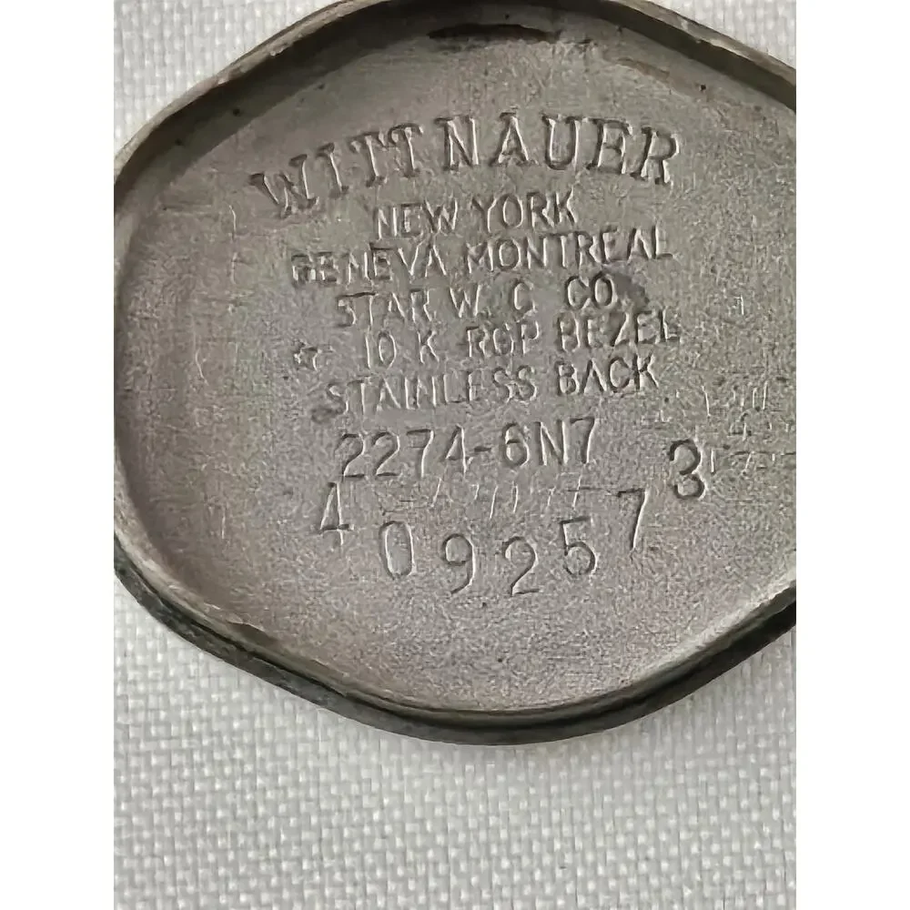 Vintage Ladies Wittnauer 10k Plated Watch & Band 17 Jewels Expansion Band Runs - Picture 13 of 16